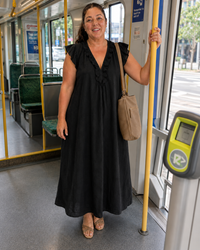 Artemis - Effortless Ruffle Maxi Dress