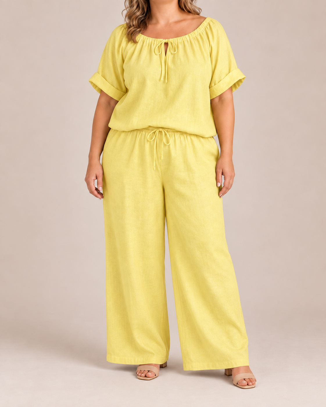 Beatrix - Comfortable Linen-Look Set