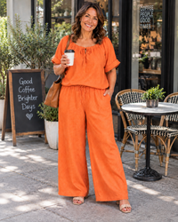 Beatrix - Comfortable Linen-Look Set