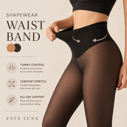 Yara - Shaping Warm Fleece Tights Leggings
