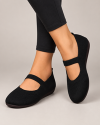 Linnea - Comfort Knit Ballet Flats