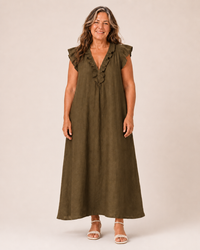 Artemis - Effortless Ruffle Maxi Dress