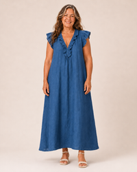 Artemis - Effortless Ruffle Maxi Dress
