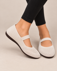Linnea - Comfort Knit Ballet Flats