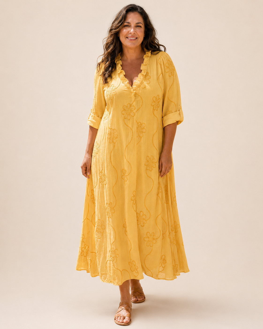 Lotte - Floral Flowing Maxi Dress