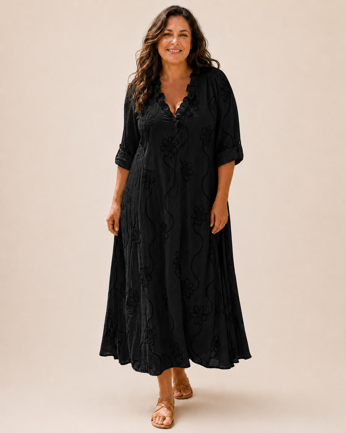Lotte - Floral Flowing Maxi Dress