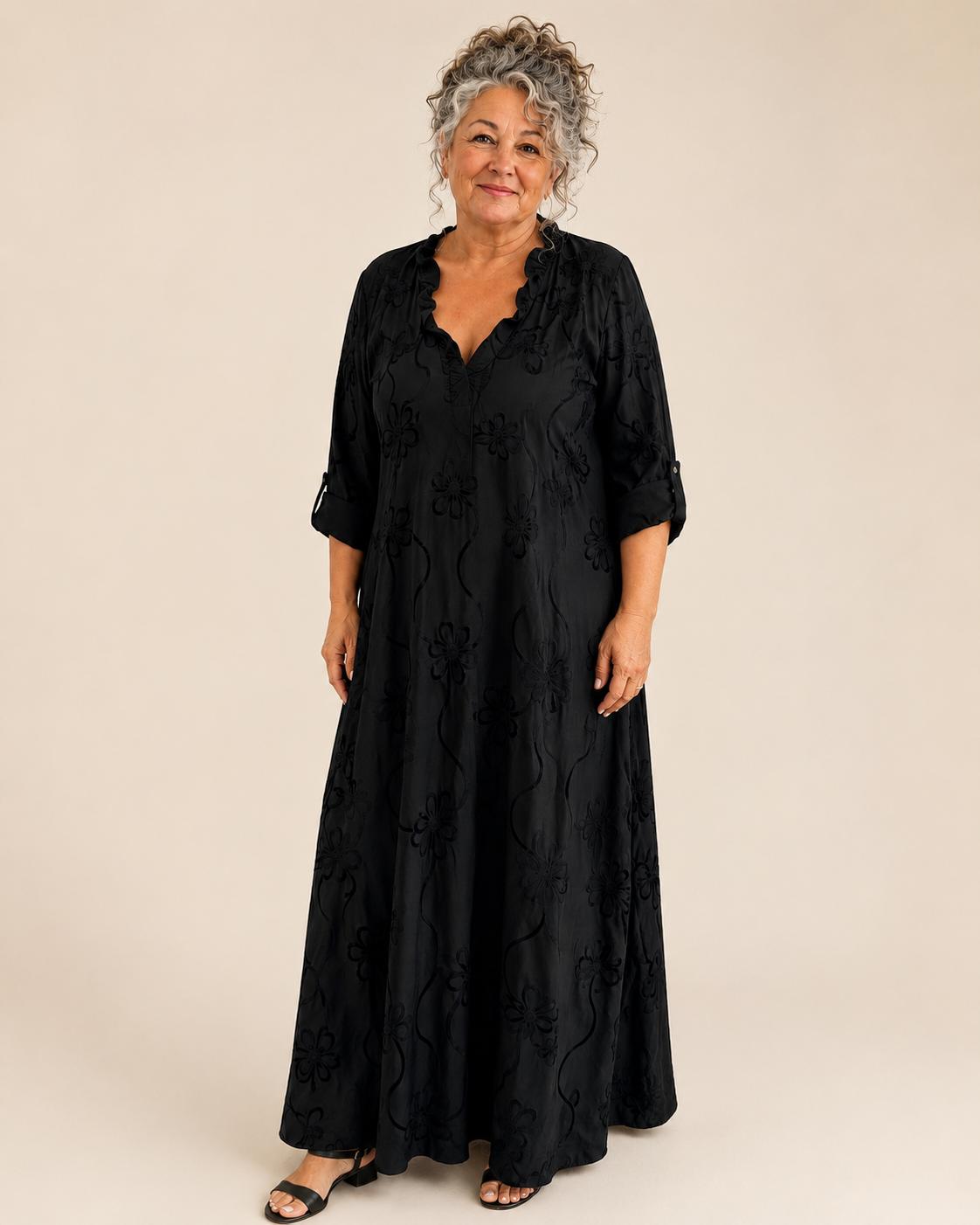 Lotte - Floral Flowing Maxi Dress