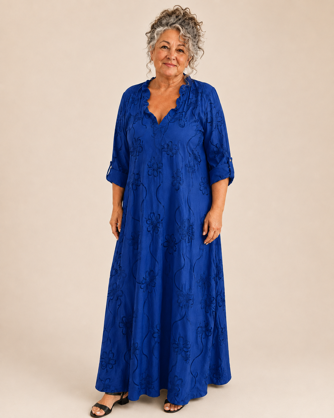 Lotte - Floral Flowing Maxi Dress