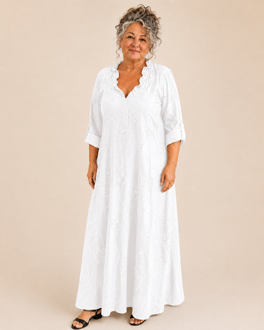 Lotte - Floral Flowing Maxi Dress
