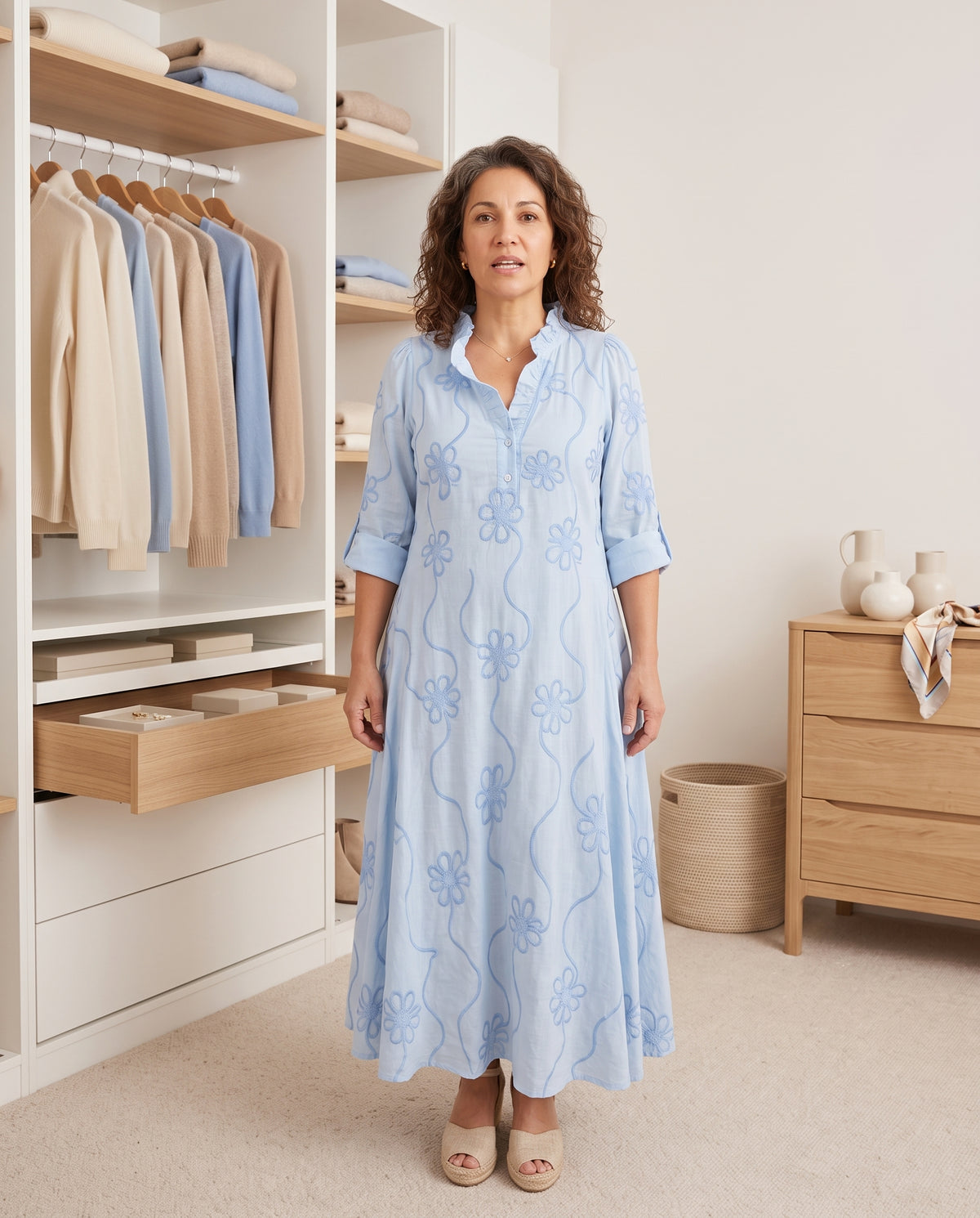 Lotte - Floral Flowing Maxi Dress