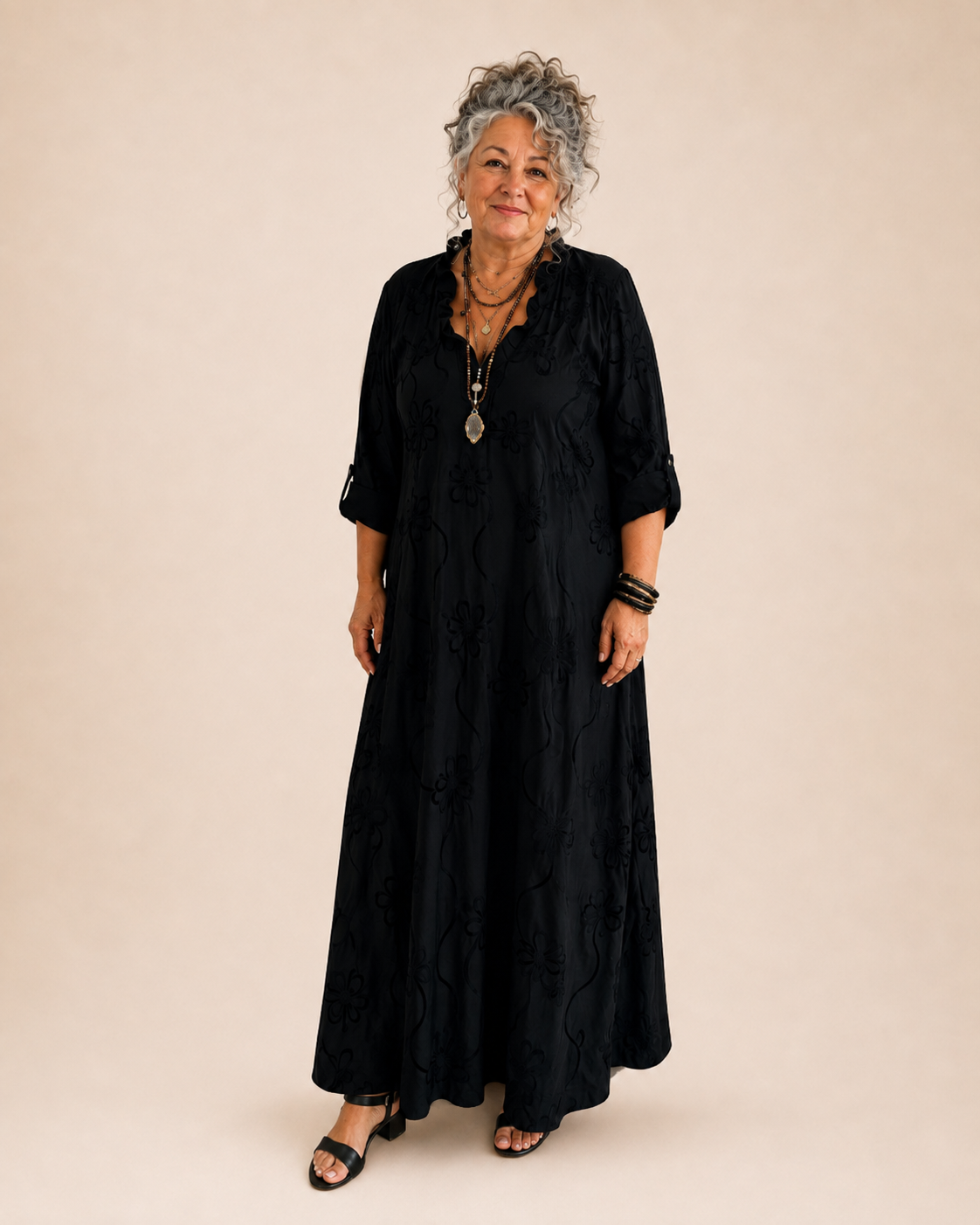 Lotte - Floral Flowing Maxi Dress