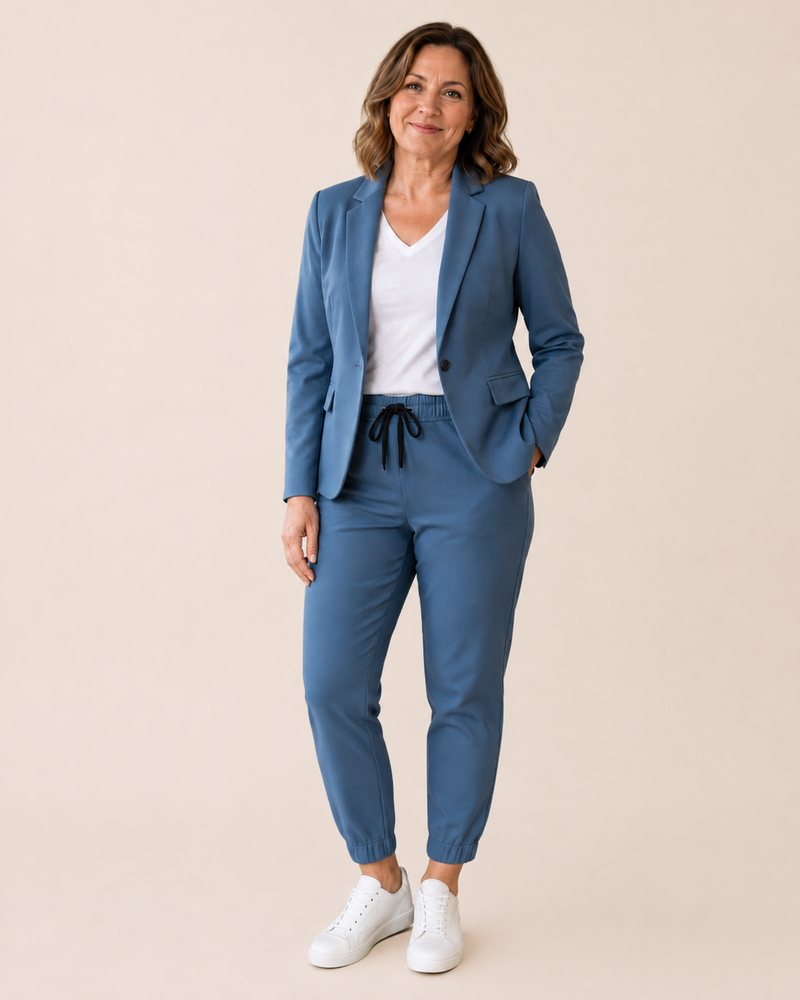 Saskia - Women's Tailored Jacket Two Pieces Sets