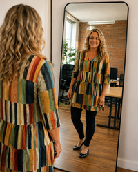 Theresa - Long V-Neck Blouse