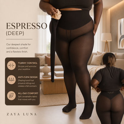 Yara - Shaping Warm Fleece Tights Leggings
