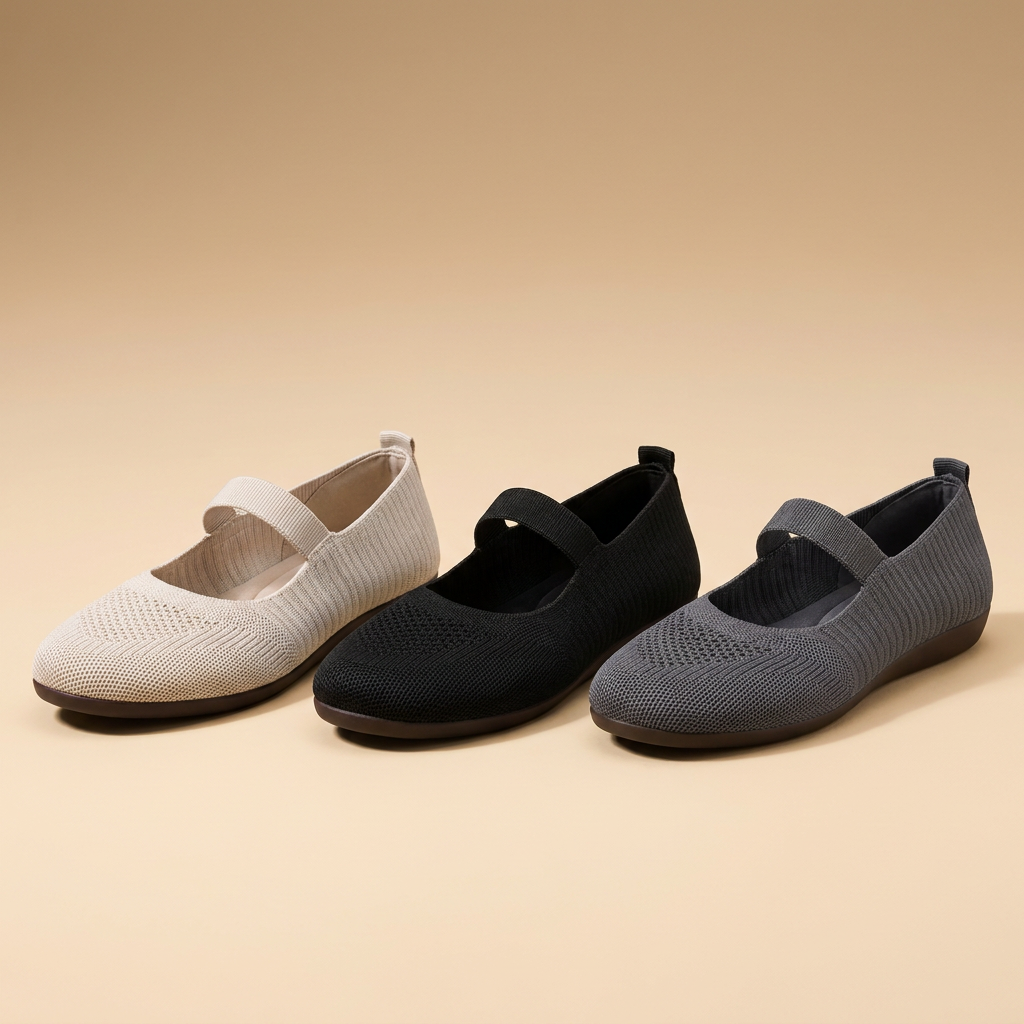 Linnea Comfort Knit Ballet Flats - all colours