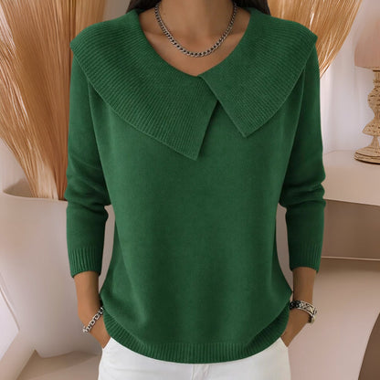 Mila - Knitted Soft Collar Sweater Signature product image
