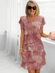 Valentina - Elegant Ruffle Midi Dress